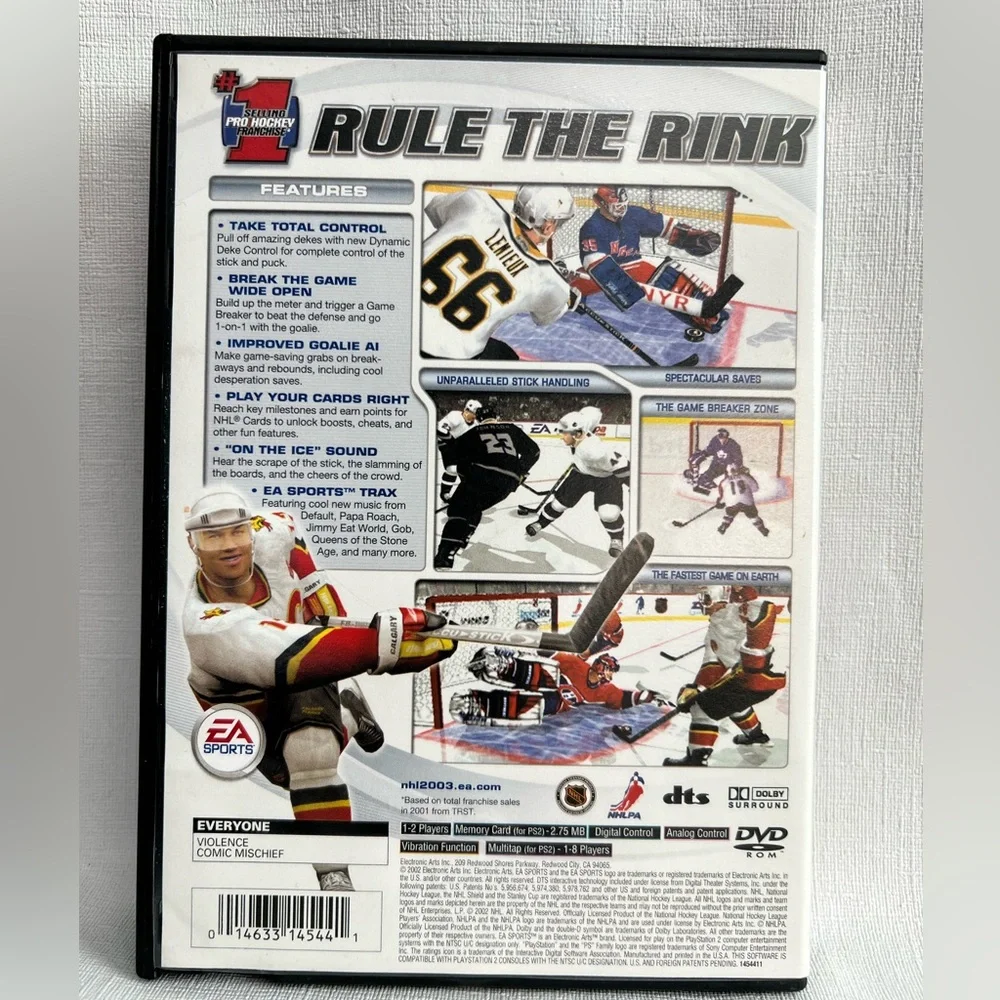 NHL 2003 Sony PS2 Hockey Game